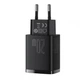 Сетевое зарядное устройство Hoco N5 1USB + Type-C PD20W+QC3.0 Black - изображение 7