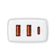 Сетевое зарядное устройство BaseusCompact Quick Charger 2+C на 30W (CCXJ-E02) White - изображение 2