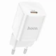 Мережевий зарядний пристрій Hoco N19 1Type-C 25W White - зображення 3