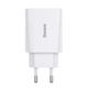 Мережевий зарядний пристрій Baseus Speed ​​Mini Quick Charger 1C на 20W (CCFS-SN02) White - зображення 6