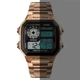 Спортивные часы мужские SKMEI RIPPLE влагозащита 5атм 1335 S Rose/Gold - изображение 5