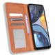 Чохол Deexe Retro Style для Motorola Moto G22 - Brown - зображення 4