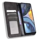 Чехол-книжка Deexe Retro Style для Motorola Moto G22 - Black - изображение 4