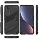 Защитный чехол с подставкой Deexe Bibercas для Xiaomi 12 Lite - Black - изображение 4