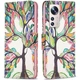 Чохол-книжка Deexe Color Wallet для Xiaomi 12 Lite - Life Tree - зображення 2