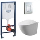 Інсталяція GROHE Rapid SL 38772001+ Унітаз підвісний DUSEL SENTIA DWHT10201630R+ Сидіння Slim Soft-Close+Панель змиву Grohe Skate Cosmopolitan - зображення 1