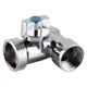 Кран для стиральной машины Solomon 1/2"х3/4"х1/2" A7053 - изображение 2