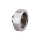 Переходник Solomon 1 1/2"х3/4" с внутренней-наружной резьбой никель 8106 - изображение 1