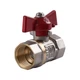 Кран кульовий прямий WATER VALVE 1" з внутрішнім різьбленням КБ NV-V Q001 - зображення 1