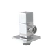 Кран напівоборотний кутовий Solomon 1/2"х3/4" CUBE 7078 - зображення 1