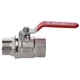 Кран шаровый прямой SELBA 1 1/4" с наружной-внутренней резьбой КР SL1505 - изображение 2