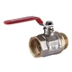 Кран шаровый прямой Solomon 1 1/4" с наружной-внутренней резьбой КР PN40 В1002FM - изображение 2