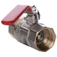 Кран шаровый прямой PROFESSIONAL 1" с внутренней резьбой КР PN40 QP151 - изображение 3