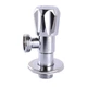 Кран вентильний кутовий Professional 1/2"x3/4" NV-QP999 - зображення 2