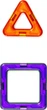 Конструктор магнитный Magplayer 14 элементов (MPB-14) - изображение 3