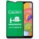 Защитное гибкое стекло Ceramic Glass 9D для Samsung Galaxy A01 (A015) Black - изображение 1