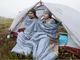 Спальник надлегкий Naturehike Summer LW180 NH21MSD09 лівий, (15°C), p-p XL, зелений - изображение 5