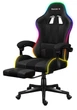 Компьютерное кресло HUZARO Force 4.7 Black RGB ткань - изображение 2