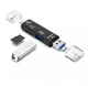 Кардридер Fonken OTG 5 в 1 Micro SD USB 2.0 черный - изображение 1