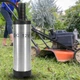 Портативний насос для перекачування палива та інших рідин Electric pump 12V (сріблястий) - зображення 8
