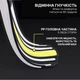 Профессиональные ласты для дайвинга 63см. VelaSport Rockfish (36-40) регулируемые длинные ласты для плавания, снорклинга, бассейна, подводной охоты с Открытой пяткой Белые - изображение 5