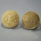 Сувенирная монета Биткоин. Подарочный Bitcoin! Faddare золотистый - изображение 4