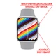 Смарт-часы Smart Watch Series 7 M37MAX приложение Fun Do, голосовой ассистент Siri, тонометр, оксиметр, пульсометр, режим спорт, шагомер, голосовой вызов, серебро, для мужчин и женщин (001438679). - изображение 1