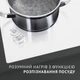 Варочная поверхность индукционная Perfelli HI 684 WH - изображение 12
