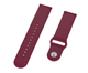 Ремешок CDK для Xiaomi Amazfit Bip U / U Pro | 20mm Silicone Sport Band (011908) (red wine) - изображение 4