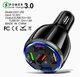 Автомобильное Зарядное Устройство 5USB Quick Charge 3.0 75W (BK-359) (black) - изображение 4