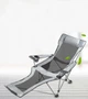 Раскладное кресло шезлонг Lesko SW233 Gray для отдыха на природе - изображение 3