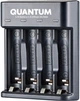 Зарядний пристрій Quantum QM-BC3040 для Lithium 1.5V акум. AA/AAA 4-slot (USB) (0751784842408) - зображення 1
