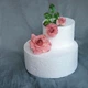 Троянда рожева (композиція). Декор для весільного торту - зображення 9