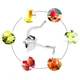 Соковыжималка ручная для фруктов с зажимом Hand Juicer ST536 универсальный алюминиевый пресс для цитрусовых и овощей - изображение 3