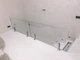 Огородження балконів скляне 1000 х 1000 мм Gustavo на стійках скло 10 мм загартоване - зображення 3