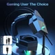 Ігрові навушники з мікрофоном і LED RGB підсвічуванням ONIKUMA X20 USB 7.1 геймерські Black - зображення 10