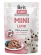 Корм вологоватий Brit Care Pappy Mini Lamb Fillets In Gravy ягняти в соусі для цуценят 85г арт. - зображення 1