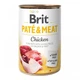 Вологий корм Brit Care Pate & Meat для собак з куркою, 400 г - зображення 1