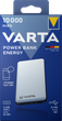 УМБ Power Bank Varta Energy 57976, 10000 mAh, USB 5V/3A, Box - изображение 8
