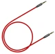 Кабель Baseus Yiven AUX Cable M30 1M Red+Black - изображение 1