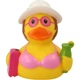 Утка Пляжница FunnyDucks резиновая L1259 - изображение 2