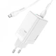 Блок питания Hoco GaN Quick Charger 45W (Type-С+Type-C) + кабель USB-C 60W для MacBook|iPad|iPhone|Samsung|Huawei - изображение 2