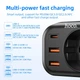 Зарядное устройство Носо с розеткой 2хUSB+Type-C PD20W - изображение 2