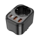 Зарядное устройство Носо с розеткой 2хUSB+Type-C PD20W - изображение 3