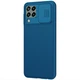 Карбонова накладка Nillkin Camshield (шторка на камеру) Samsung Galaxy M33 5G Синій / Blue - зображення 3