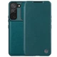 Кожаный чехол-книжка Nillkin Qin Pro Plain Camshield для Samsung Galaxy S22+ Зеленый - изображение 6