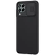 Карбонова накладка Nillkin Camshield (шторка на камеру) Samsung Galaxy M33 5G Чорний / Black - зображення 3