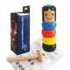 Магический деревянный человечек Дарума для фокусов Unbreakable Wooden Man Daruma (разноцветный) - изображение 8