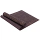 Коврик для йоги льняной каучуковый 185 x 62 x 0,6 см Yoga mat Zelart FI-2441 цвет темно-коричневый - изображение 1