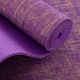 Коврик для йоги Джутовый (Yoga mat) SP-Sport FI-2441 размер 185x62x0,6см фиолетовый - изображение 2